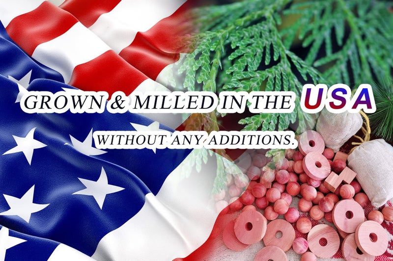 Cedar Space Cedar Blocks for Clothes Storage â€“ 24 Pcs 100% Natural Cedar Rings | Wardrobe & Drawer Freshener for Closet Storage - Image 4